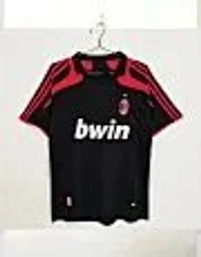 Adidas Unisex Black Sports Top: Breathable Print Jersey