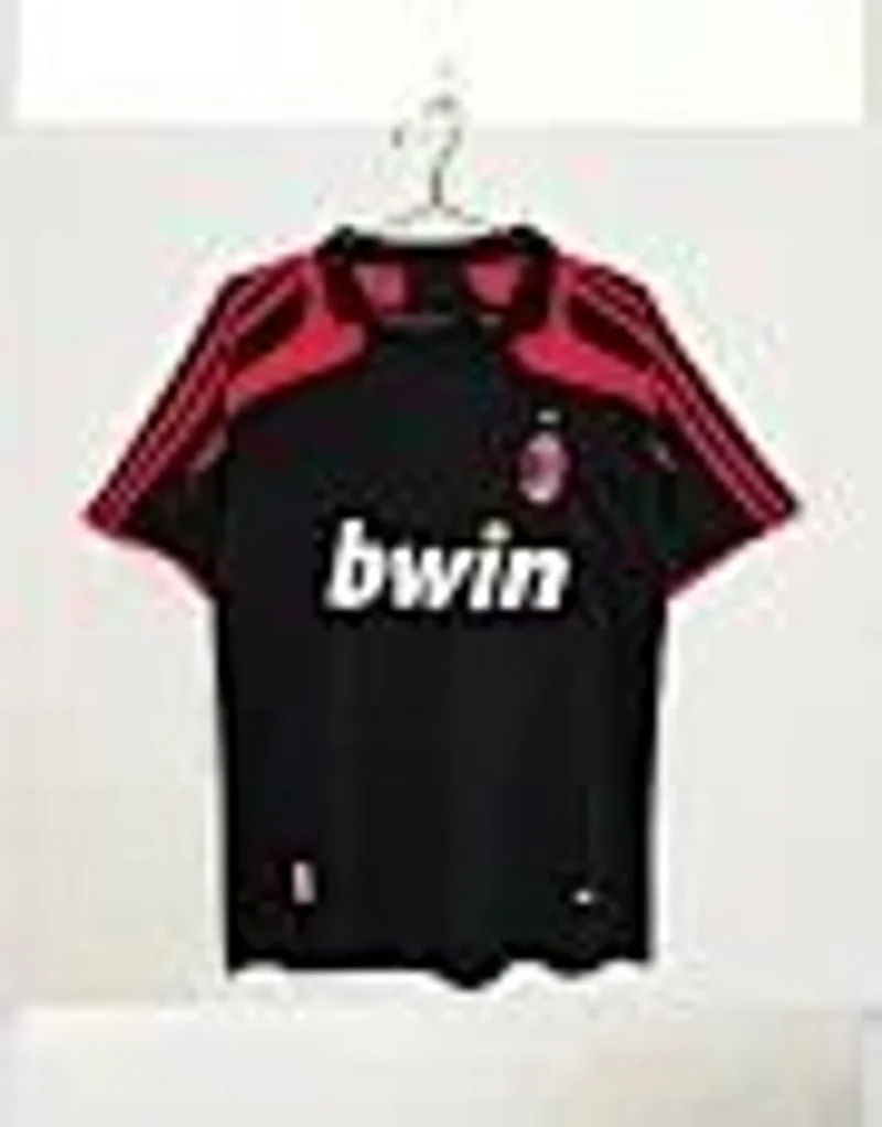 Adidas Unisex Black Sports Top: Breathable Print Jersey