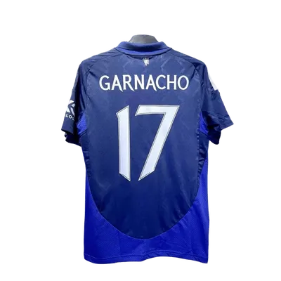 Adidas Garnacho 17 Blue Quick-Dry Soccer Jersey
