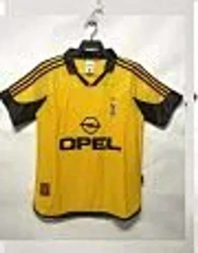Adidas Opel Vintage Yellow Soccer Jersey - Unisex Retro