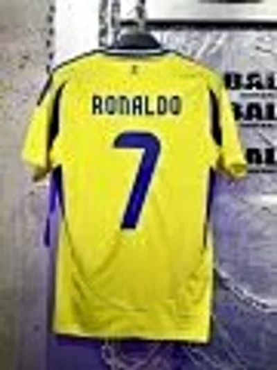 Adidas Vintage Robinho 7 Yellow Football Jersey