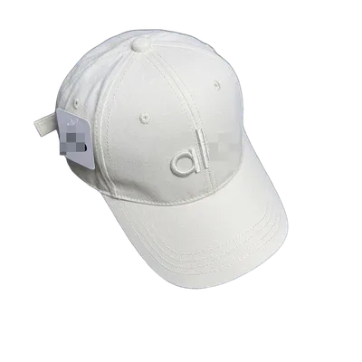 ALO Classic White Cotton Baseball Cap | Sun Protection Unisex