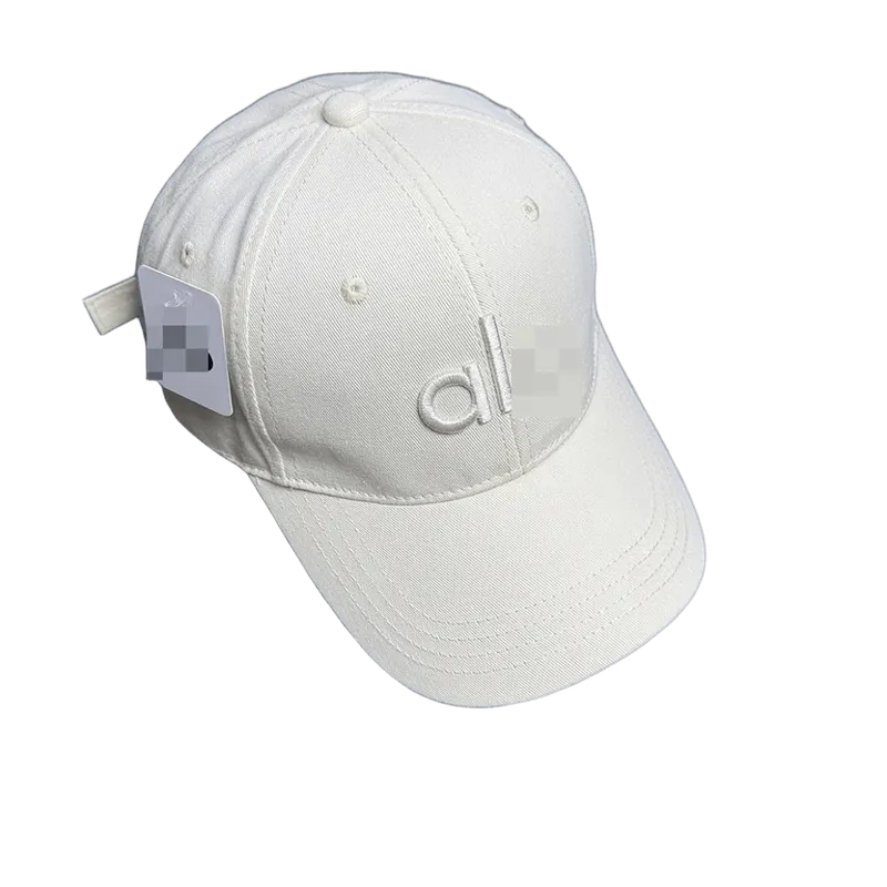 ALO Classic White Cotton Baseball Cap | Sun Protection Unisex