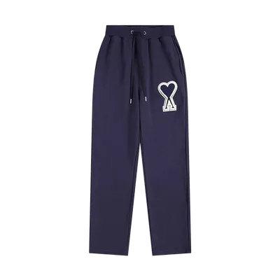 Amiclams Unisex Heart Sweatpants: Soft & Breathable