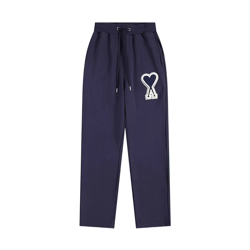 Amiclams Unisex Heart Sweatpants: Soft & Breathable