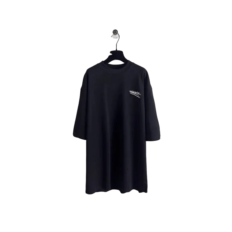 Balenciaga Black Cotton T-Shirt: Unisex Essential