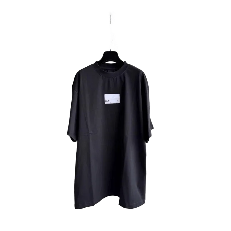 Balenciaga Black Unisex Cotton T-Shirt | Streetwear Essential