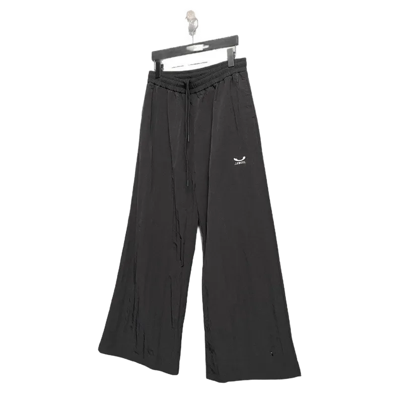 Balenciaga Black Drop Pants | Unisex Wide-Leg Trousers