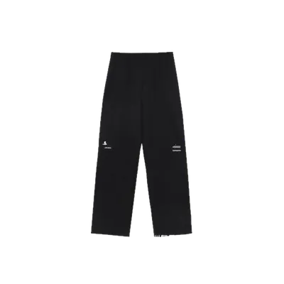 Balenciaga Black Logo Casual Pants | Unisex