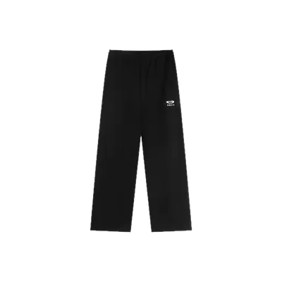 Balenciaga Black Unisex Casual Pants Soft Minimalist