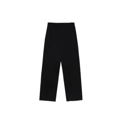 Balenciaga Black Straight-Leg Pants | Unisex Soft Fabric