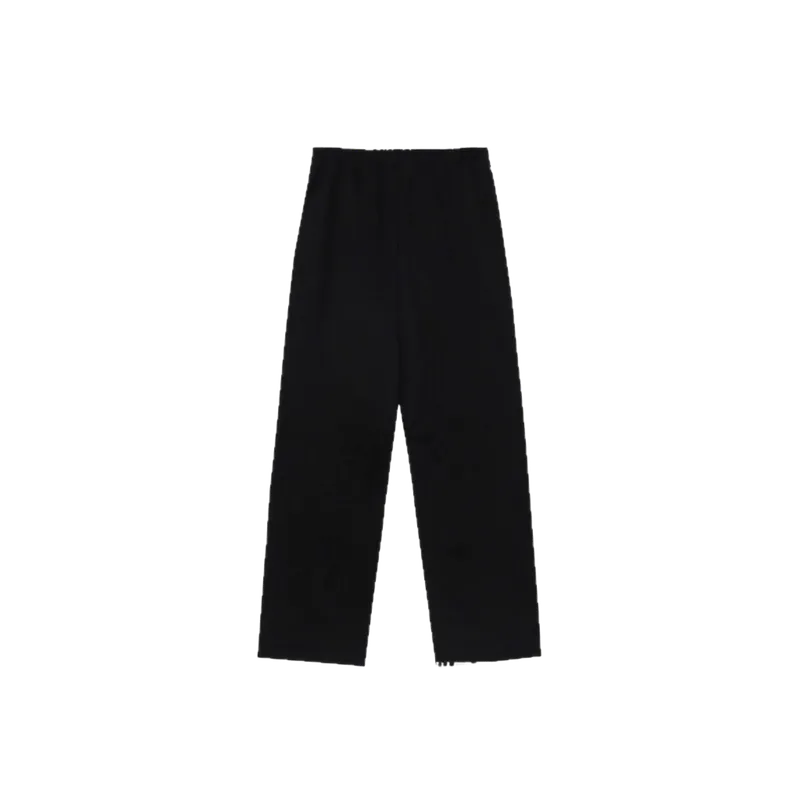 Balenciaga Black Straight-Leg Pants | Unisex Soft Fabric