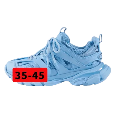 Balenciaga Chunky Trainer Light Blue Mesh Unisex Sneakers