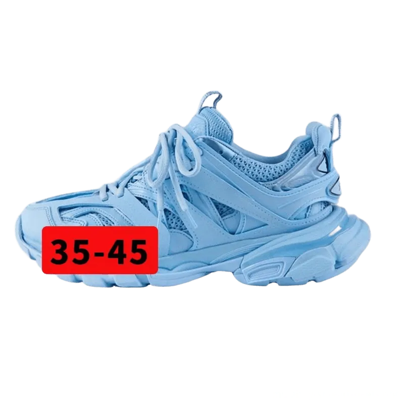 Balenciaga Chunky Trainer Light Blue Mesh Unisex Sneakers