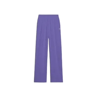 Balenciaga Purple Unisex Casual Pants | Minimalist Design