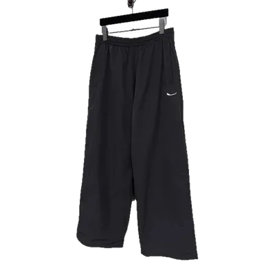 Balenciaga Unisex Black Pants: Classic Minimalist Comfort