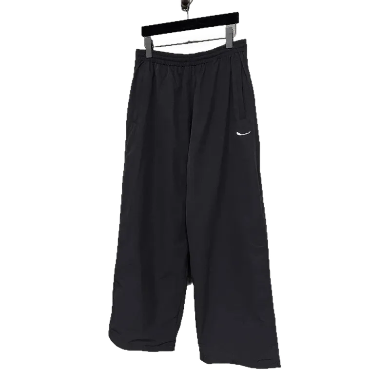Balenciaga Unisex Black Pants: Classic Minimalist Comfort