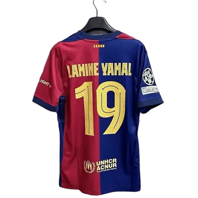 FC Barcelona Soccer Jersey: Red & Blue, Quick-Dry, Unisex