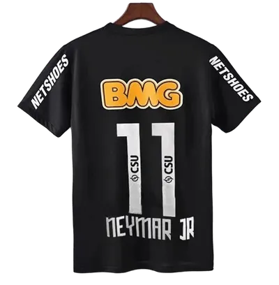 BMG Football Jersey: Black Moisture-Wicking Quick-Dry Unisex Sport Shirt