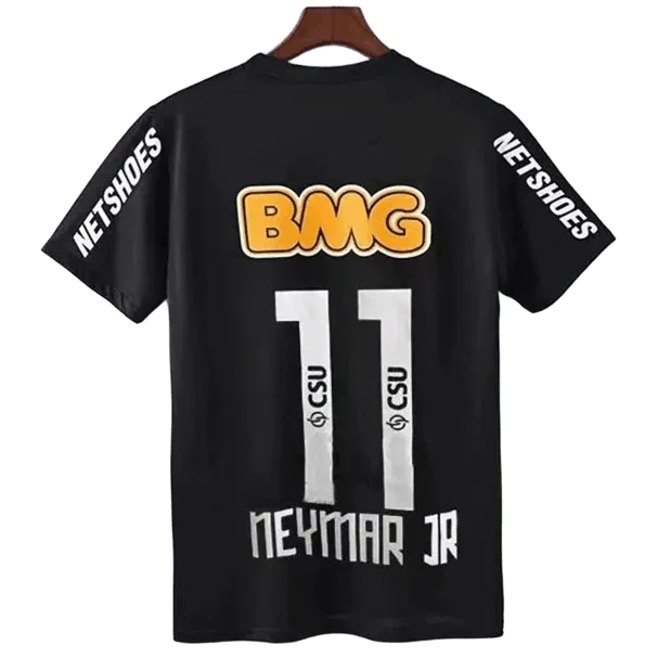 BMG Football Jersey: Black Moisture-Wicking Quick-Dry Unisex Sport Shirt