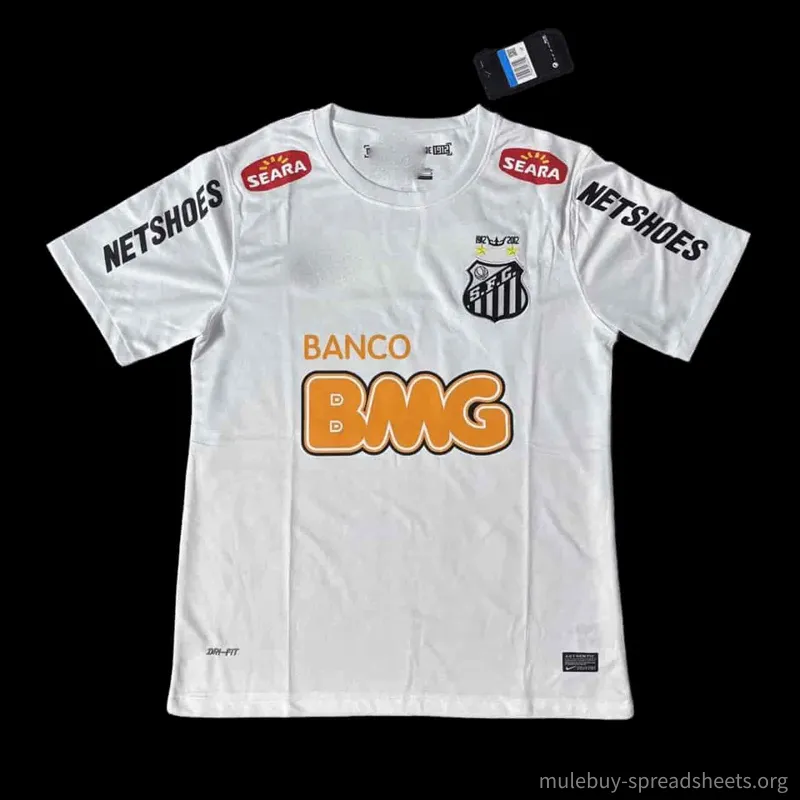 BANCO BMG White Soccer Jersey - Quick-Dry Unisex Football Shirt