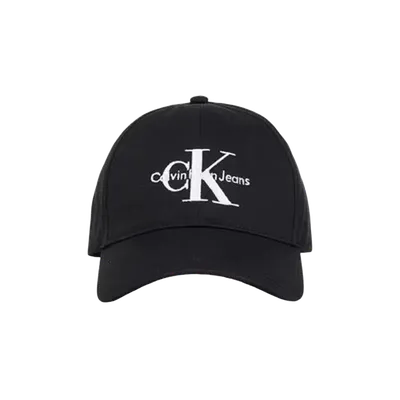 Calvin Klein Black Cotton Baseball Cap, Unisex