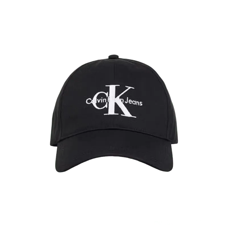 Calvin Klein Black Cotton Baseball Cap, Unisex