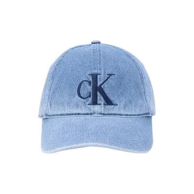 Calvin Klein Unisex Light Blue Denim Baseball Cap
