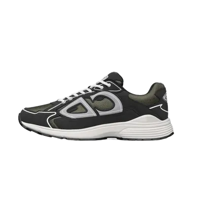 Dior Sport Black & Green Mesh Sneakers: Unisex Breathable Shoes