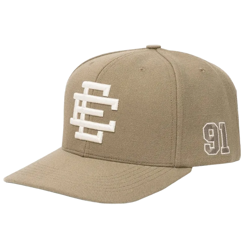 EE Classic Khaki Baseball Cap 91 | Unisex Cotton Sun Hat