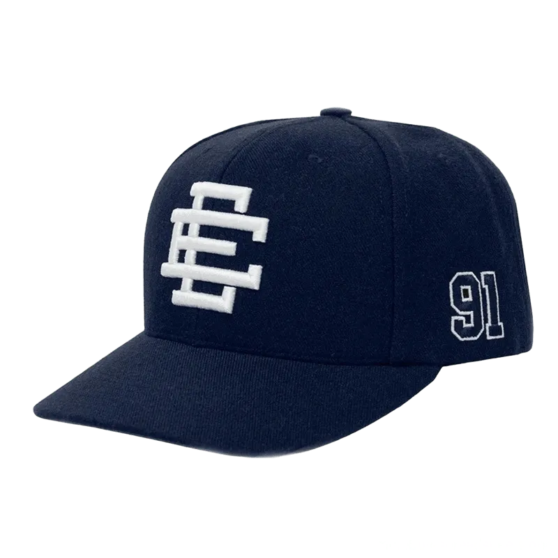 EE 91 Navy Cotton Baseball Cap | Unisex Street Hat