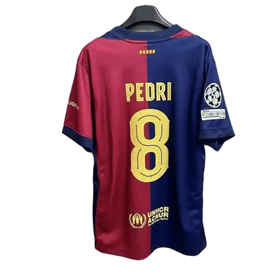 FC Barcelona Jersey: Red & Blue Stripes, Quick-Dry Sportswear