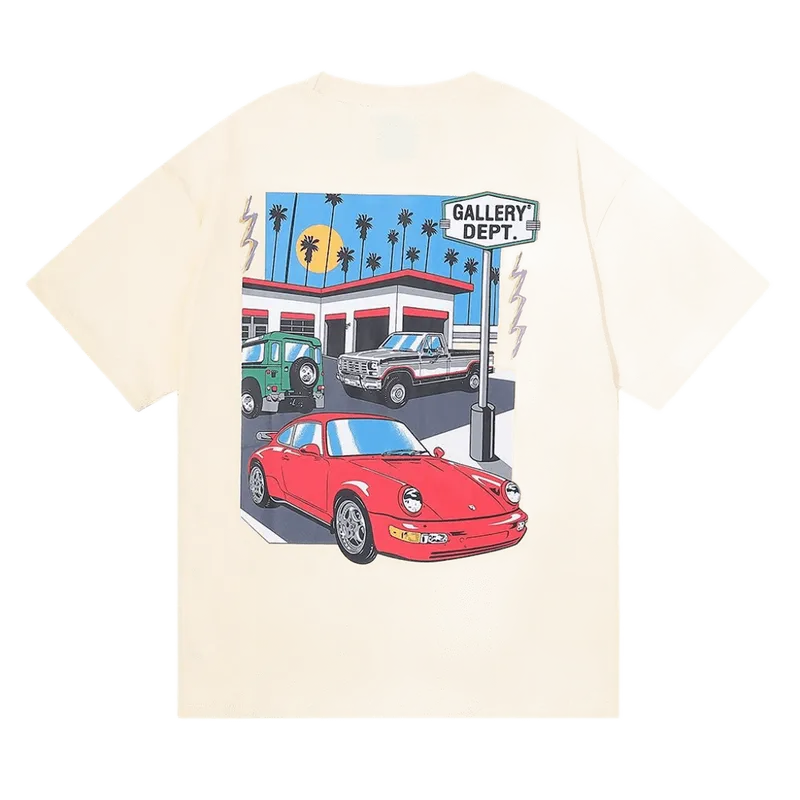 Gallery Dept. Vintage Tee: Retro Unisex T-Shirt w/ Back Print