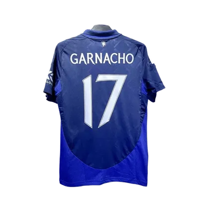 GARNACHO 17 Deep Blue Quick-Dry Football Jersey