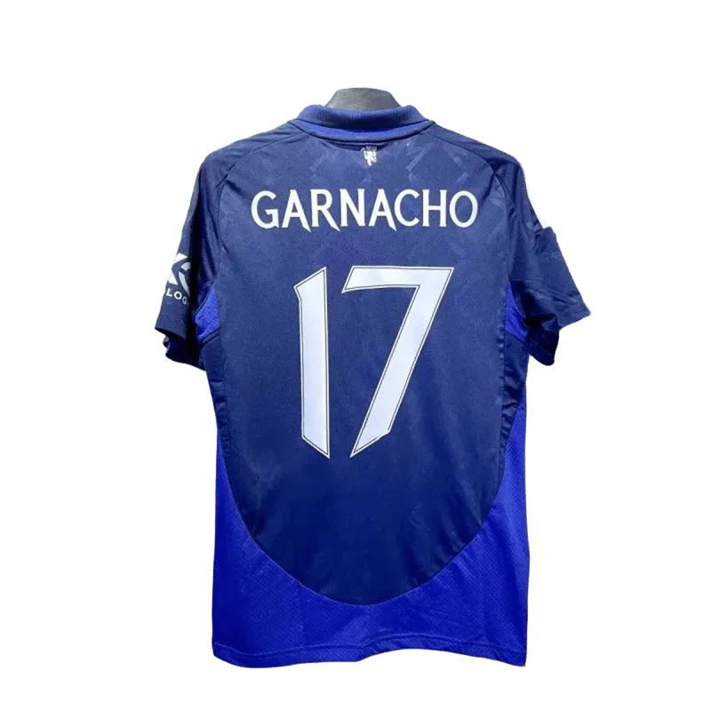 GARNACHO 17 Deep Blue Quick-Dry Football Jersey