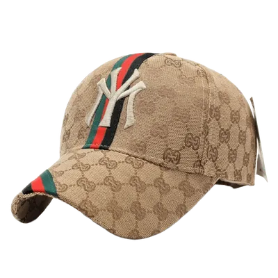 Gucci Beige GG Print Baseball Cap Unisex Sun Hat
