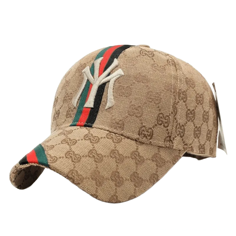 Gucci Beige GG Print Baseball Cap Unisex Sun Hat