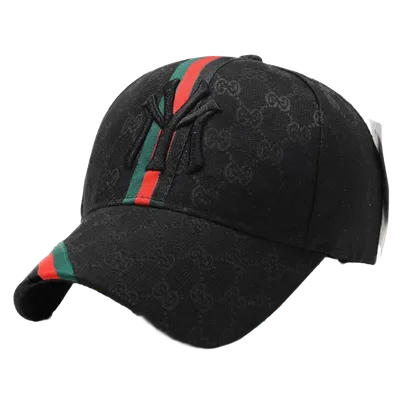 Gucci GG Logo Black Baseball Cap: Unisex Luxury Hat