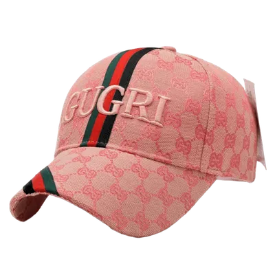 Gucci Pink GG Baseball Cap: Unisex UV Sun Hat