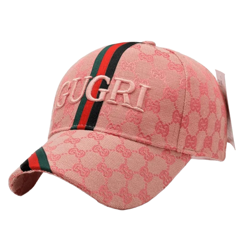 Gucci Pink GG Baseball Cap: Unisex UV Sun Hat