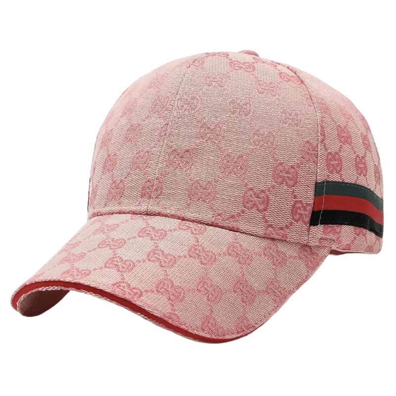 Gucci Pink GG Vintage Baseball Cap Unisex