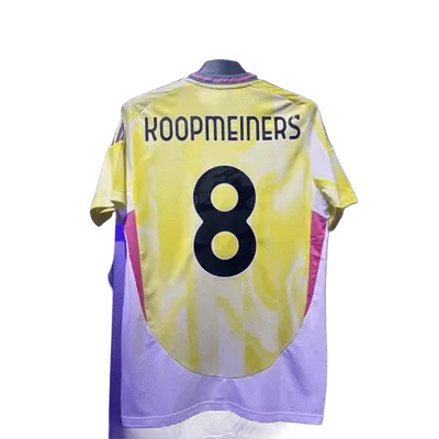Koopmeiners Yellow Football Jersey: Quick-Dry Polyester