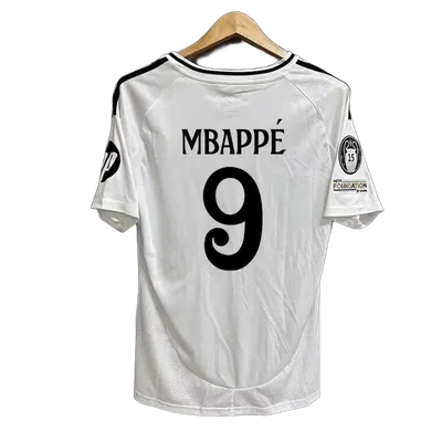 Mbappé Football Jersey White - Quick-Dry, Breathable, Men & Women