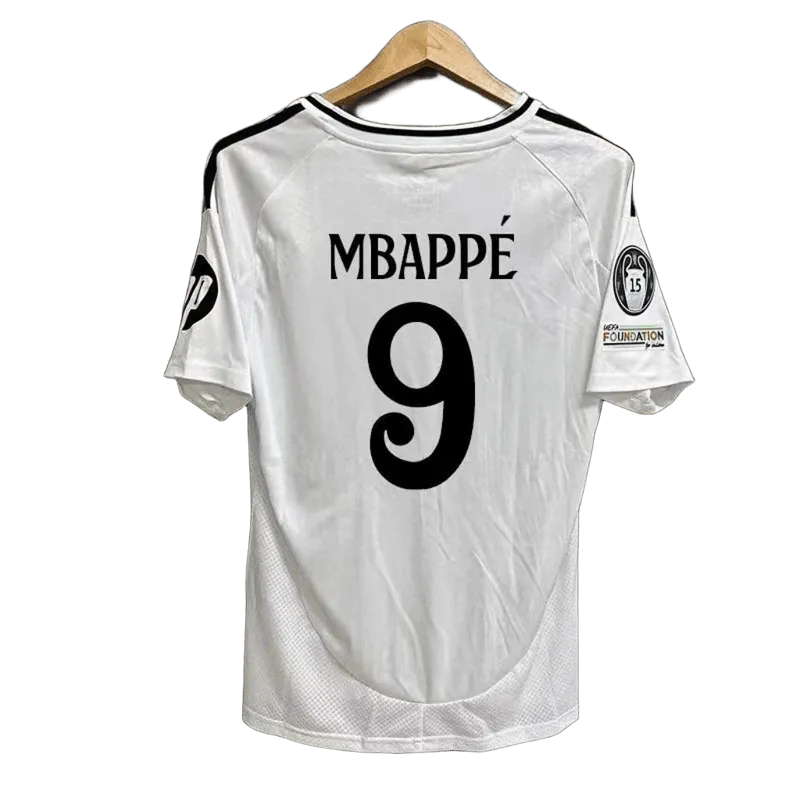 Mbappé Football Jersey White - Quick-Dry, Breathable, Men & Women