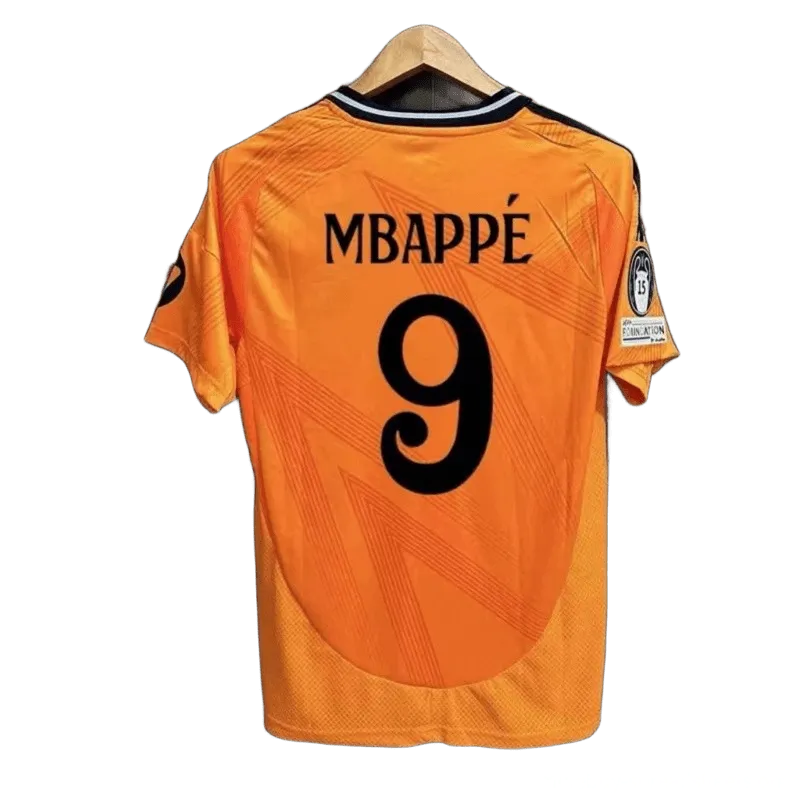MBAPPÉ Orange 9 Soccer Jersey - Breathable & Unisex