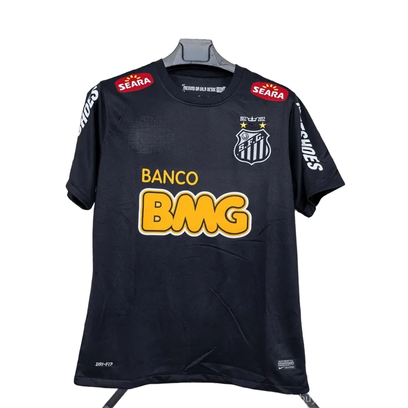 Men's Black Soccer Jersey - Moisture Wicking Breathable Football Shirt