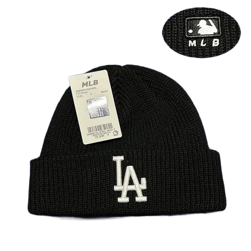 MLB LA Wool Knit Beanie: Unisex Winter Hat, Street Style