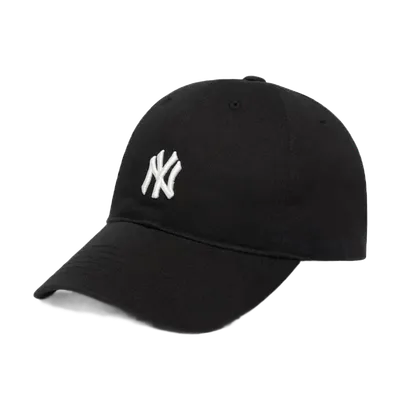 MLB Black NY Cap: Unisex Retro Cotton Baseball Hat