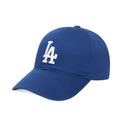 MLB Classic Blue Cotton Baseball Cap - LA Embroidery, Unisex