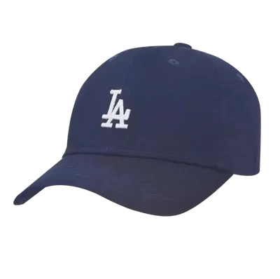 MLB Classic Navy Cotton Baseball Cap with LA Embroidery